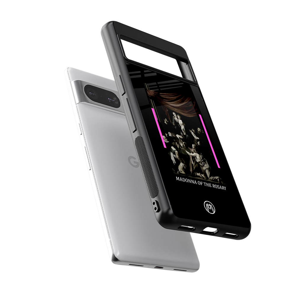 rosary icon back phone cover | glass case for Google Pixel 8