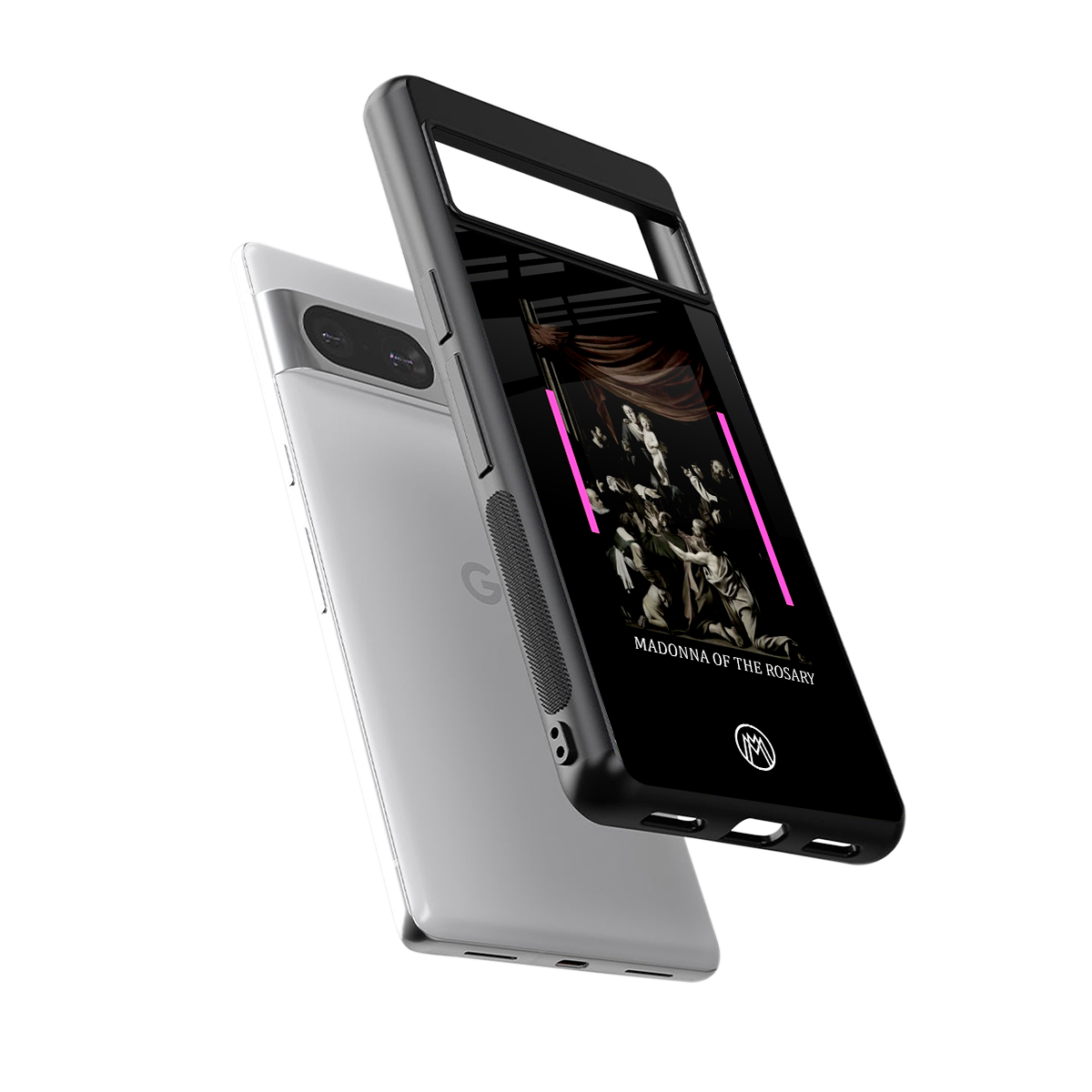 rosary icon back phone cover | glass case for Google Pixel 8