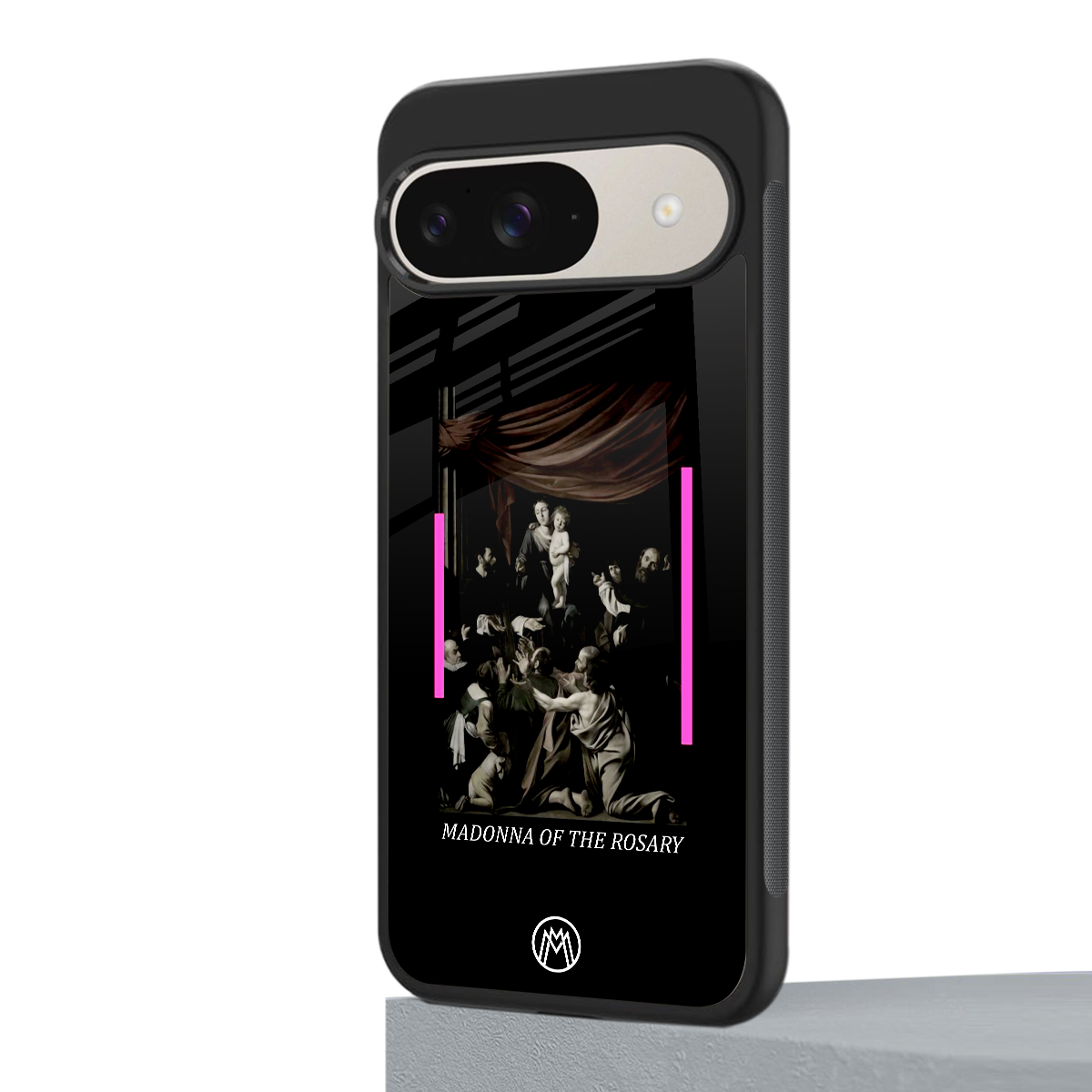 rosary icon back phone cover | glass case for google pixel 9