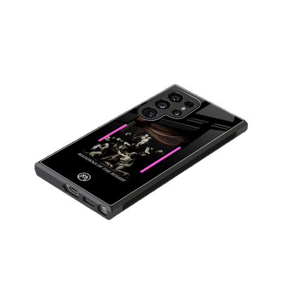 rosary icon back phone cover | glass case for samsung galaxy s24 ultra