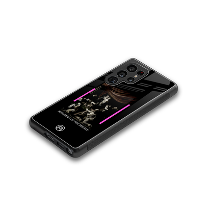 rosary icon back phone cover | glass case for samsung galaxy s25 ultra