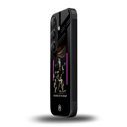 rosary icon back phone cover | glass case for samsung galaxy s23 plus