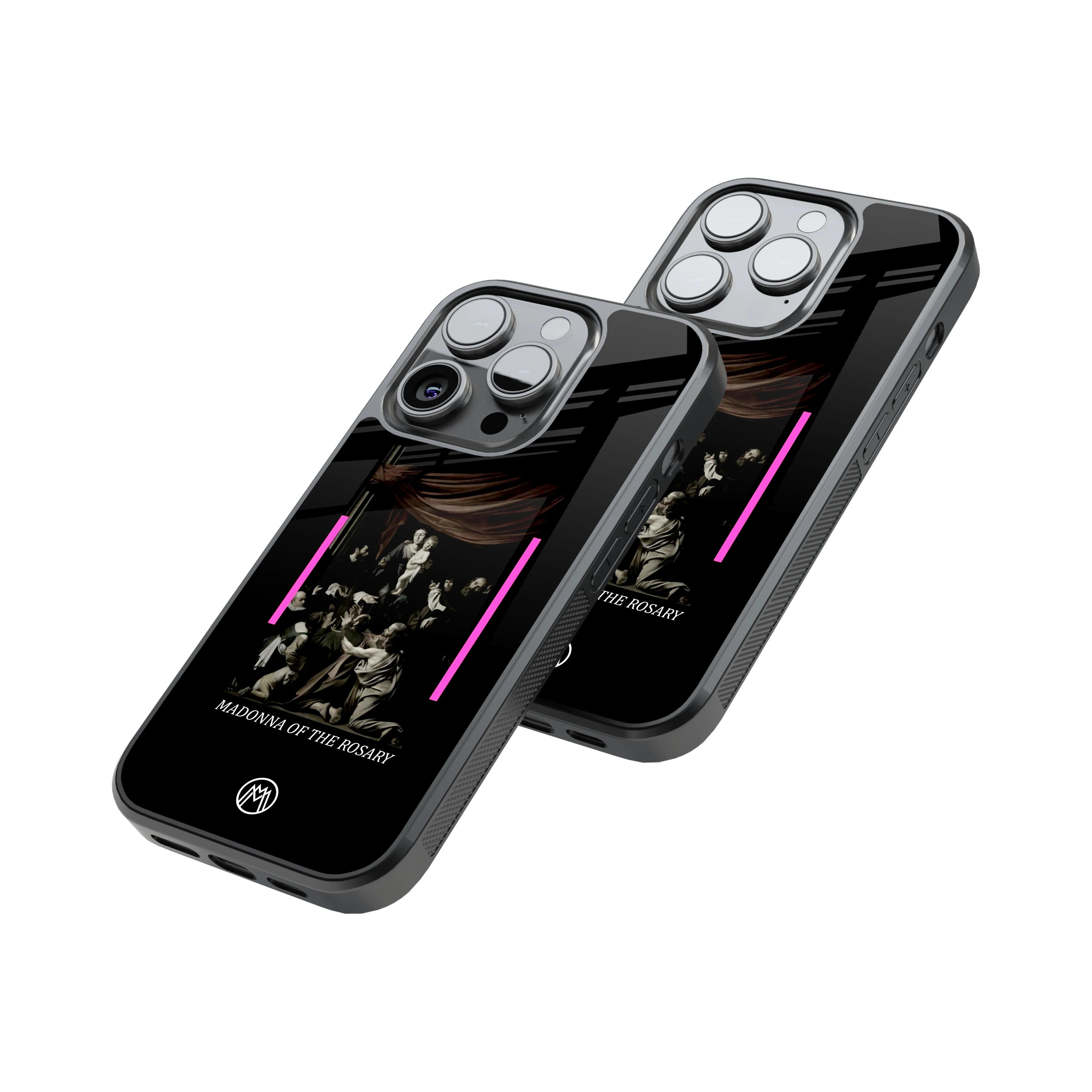 Protective Glass Back Phone Case Compatible with iPhone, Samsung, OnePlus, Pixel & More