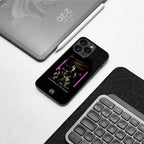 rosary icon back phone cover | glass case for iphone 13 pro