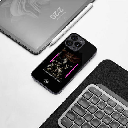 rosary icon back phone cover | glass case for samsung galaxy s24 ultra