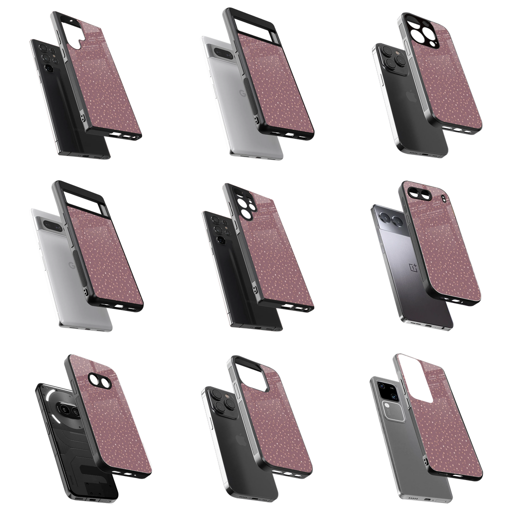 Durable Glass Back Mobile Case for iPhone, Samsung, OnePlus, Google Pixel, Redmi, Vivo, Oppo