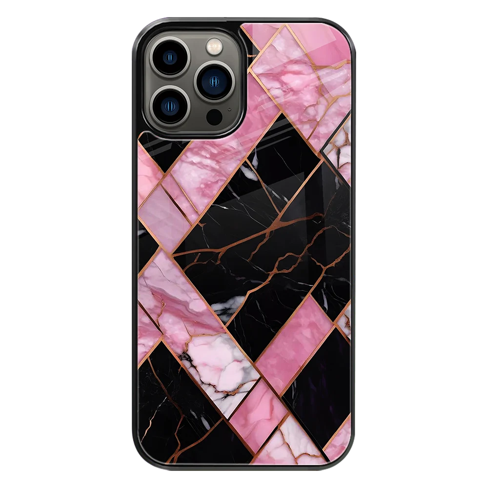 Premium Glass Back Mobile Phone Cover for iPhone, Samsung, OnePlus, Google Pixel, Redmi, Oppo, Vivo & Realme