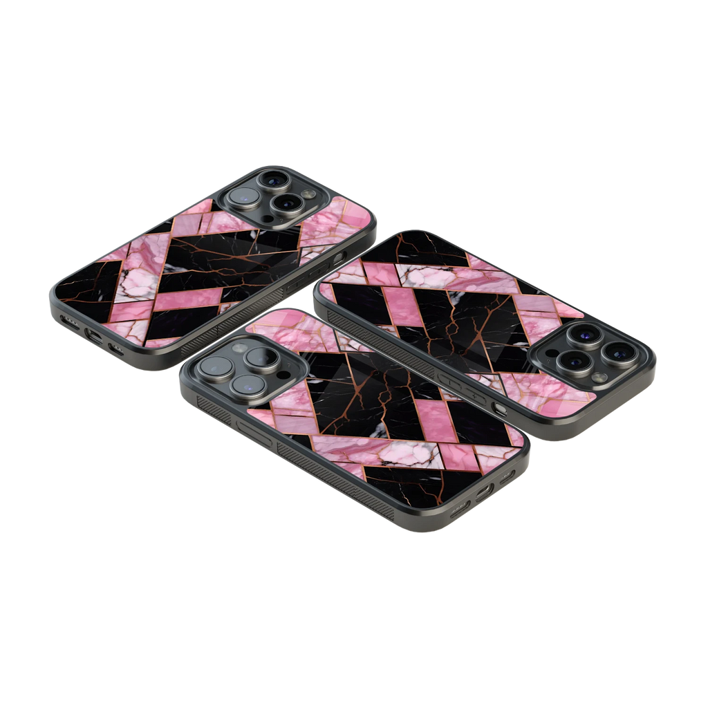 Luxury Glass Back Mobile Cover for iPhone, Samsung Galaxy, OnePlus, Pixel, Redmi & More