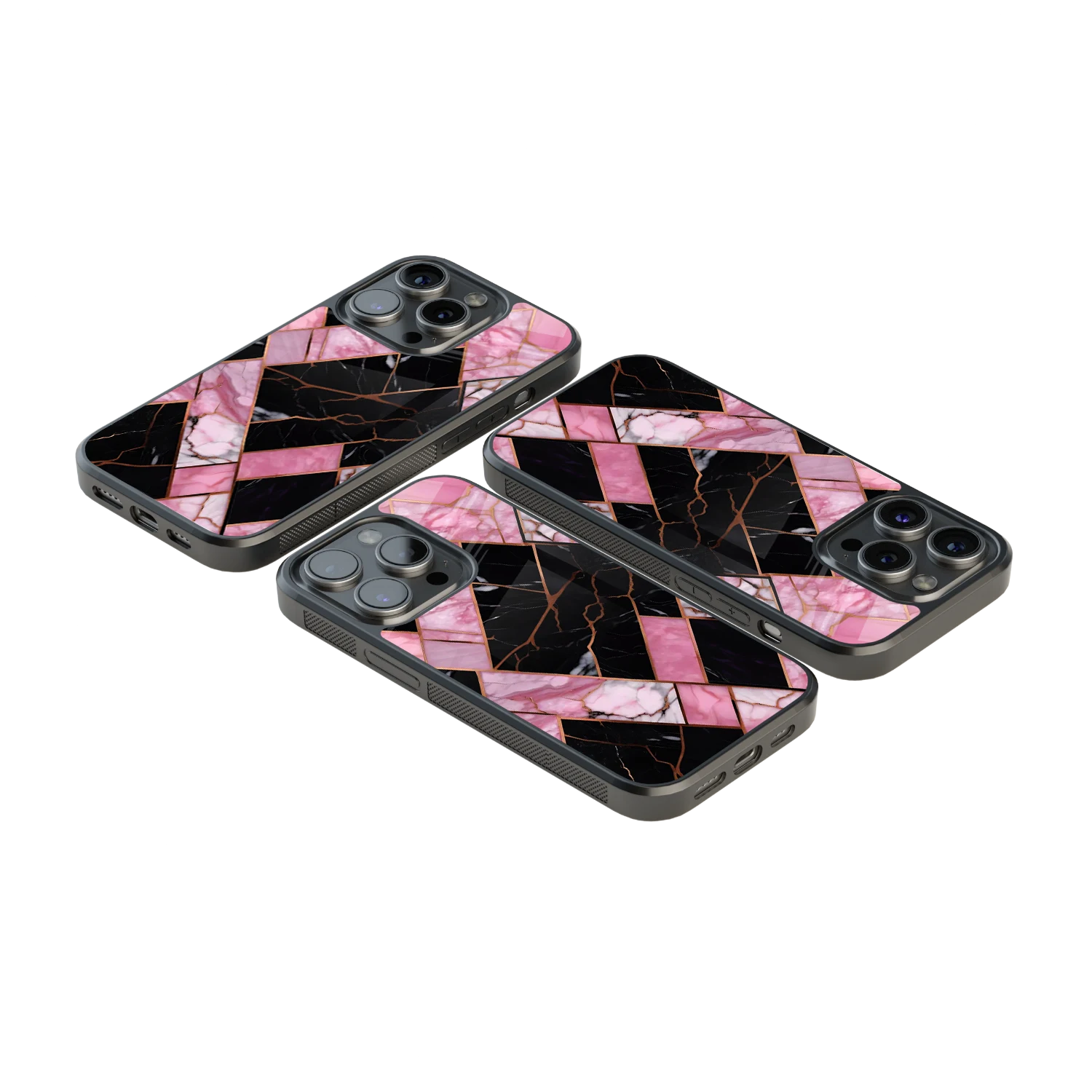 Luxury Glass Back Mobile Cover for iPhone, Samsung Galaxy, OnePlus, Pixel, Redmi & More