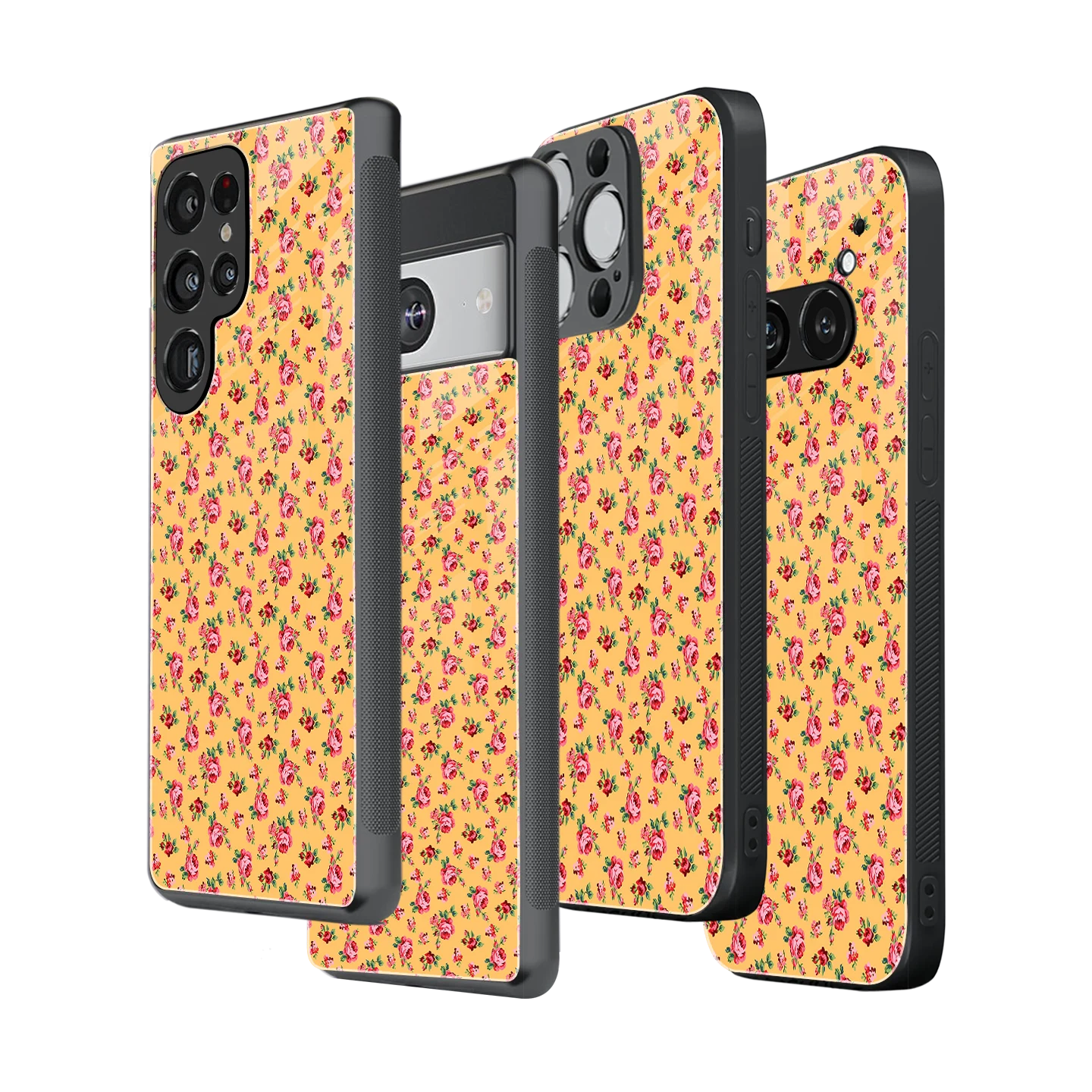 Stylish Glass Back Case for All Smartphones iPhone, Samsung, OnePlus, Pixel, Redmi, Oppo, Vivo, Motorola