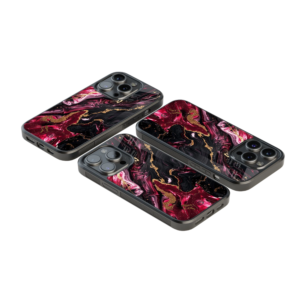 Luxury Glass Back Mobile Cover for iPhone, Samsung Galaxy, OnePlus, Pixel, Redmi & More