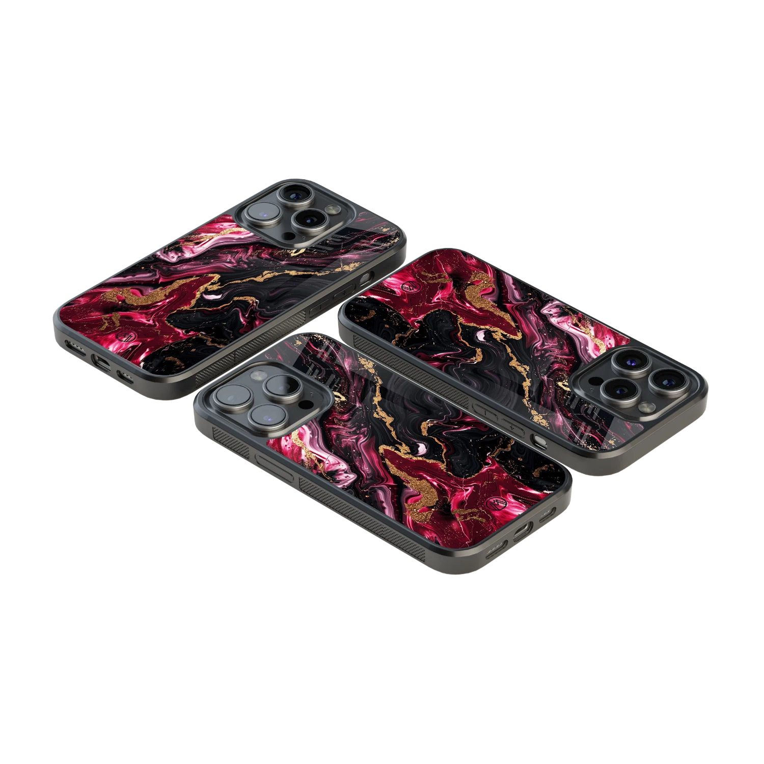 Luxury Glass Back Mobile Cover for iPhone, Samsung Galaxy, OnePlus, Pixel, Redmi & More