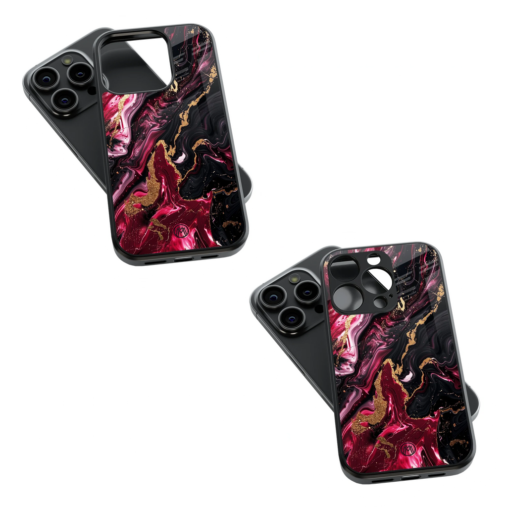 Trendy Glass Back Mobile Case for iPhone, Samsung, Redmi, OnePlus, Google Pixel, Motorola