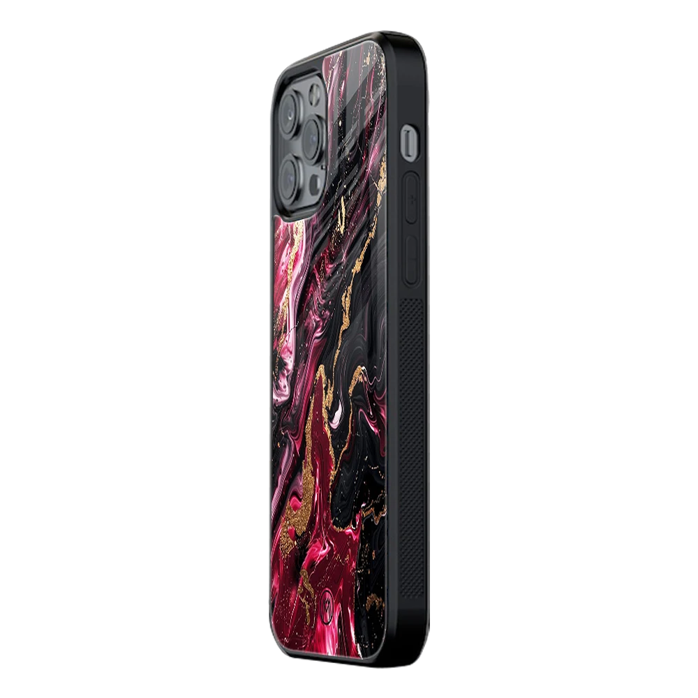 Slim Glass Back Phone Case for Multiple Brands iPhone, Samsung, Redmi, OnePlus, Oppo, Vivo