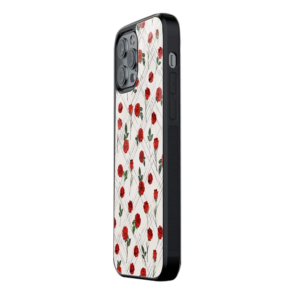 Slim Glass Back Phone Case for Multiple Brands iPhone, Samsung, Redmi, OnePlus, Oppo, Vivo