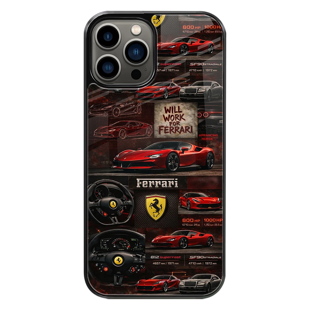 Premium Glass Back Mobile Phone Cover for iPhone, Samsung, OnePlus, Google Pixel, Redmi, Oppo, Vivo & Realme