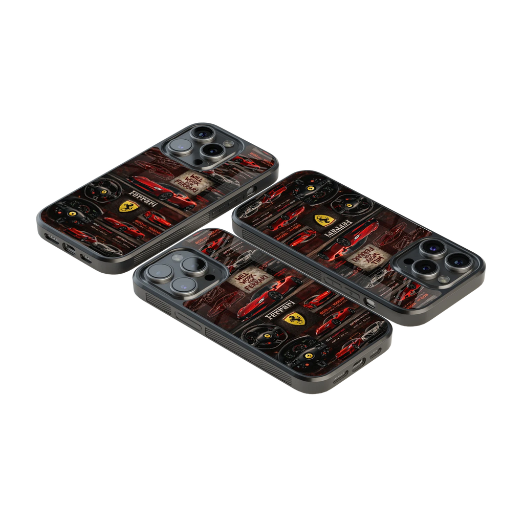 Luxury Glass Back Mobile Cover for iPhone, Samsung Galaxy, OnePlus, Pixel, Redmi & More