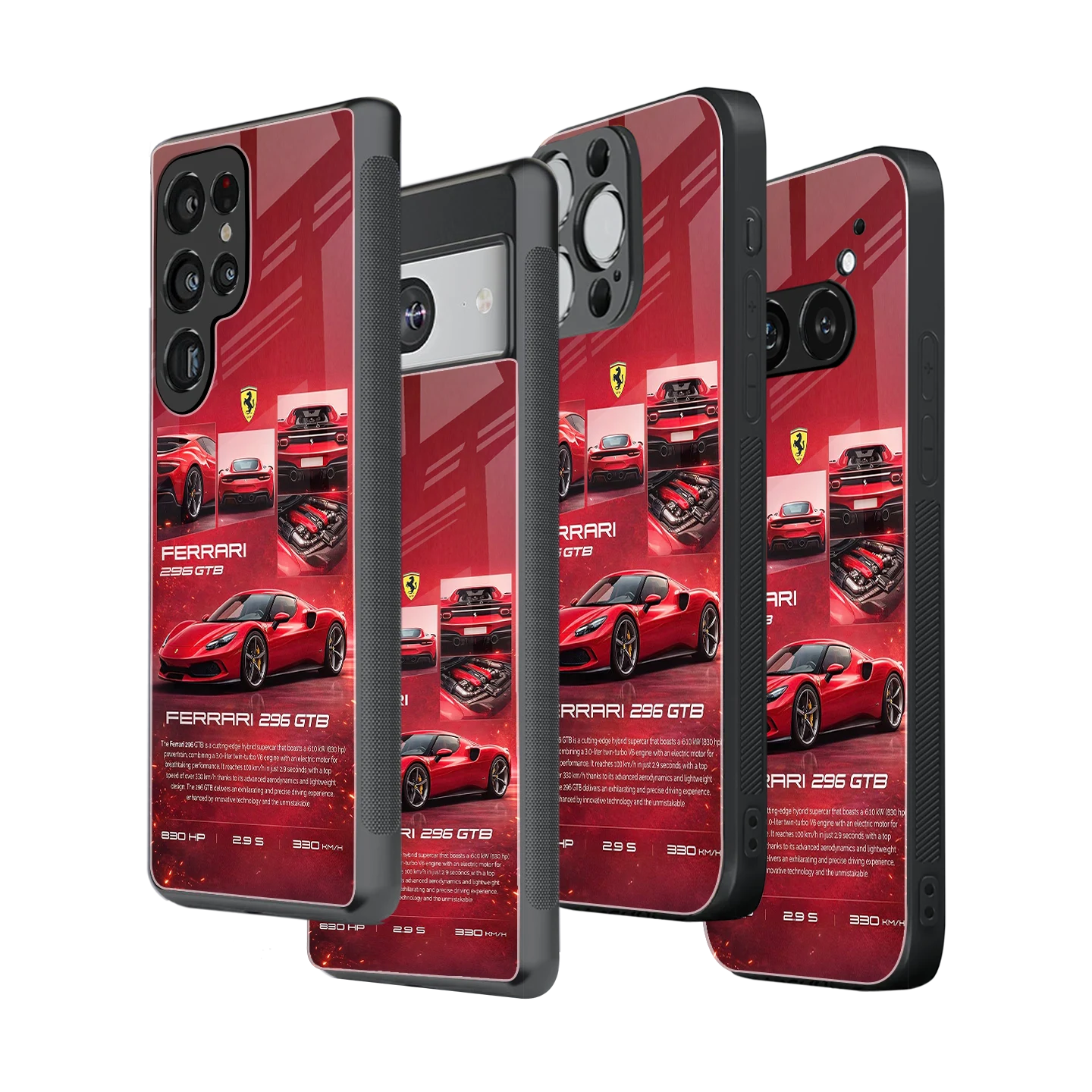 Stylish Glass Back Case for All Smartphones iPhone, Samsung, OnePlus, Pixel, Redmi, Oppo, Vivo, Motorola