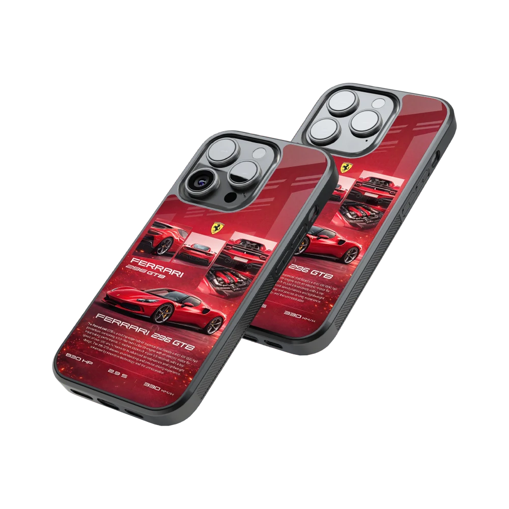 Protective Glass Back Phone Case Compatible with iPhone, Samsung, OnePlus, Pixel & More