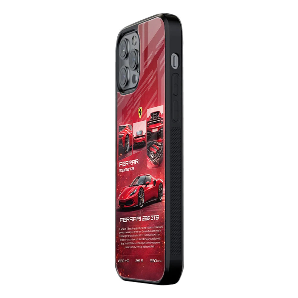 Slim Glass Back Phone Case for Multiple Brands iPhone, Samsung, Redmi, OnePlus, Oppo, Vivo