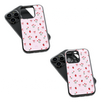 Trendy Glass Back Mobile Case for iPhone, Samsung, Redmi, OnePlus, Google Pixel, Motorola
