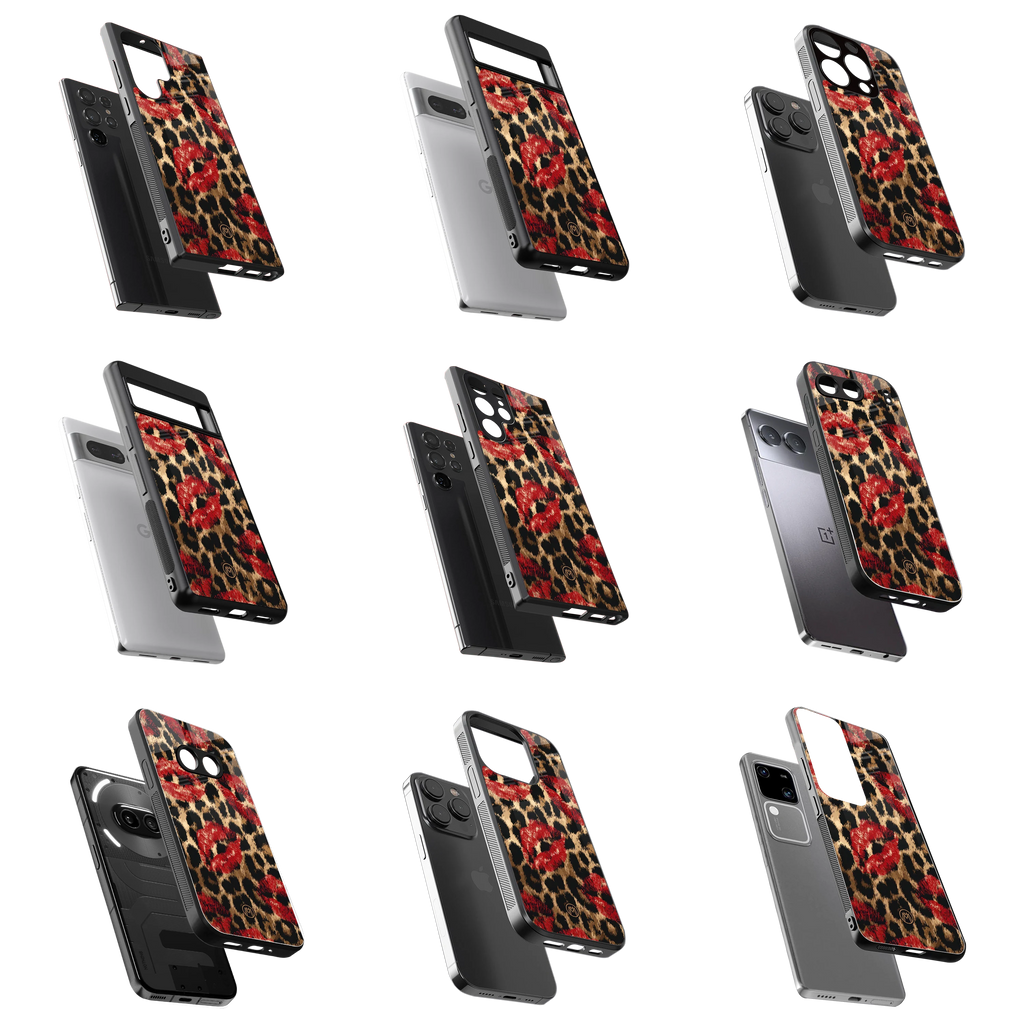 Durable Glass Back Mobile Case for iPhone, Samsung, OnePlus, Google Pixel, Redmi, Vivo, Oppo