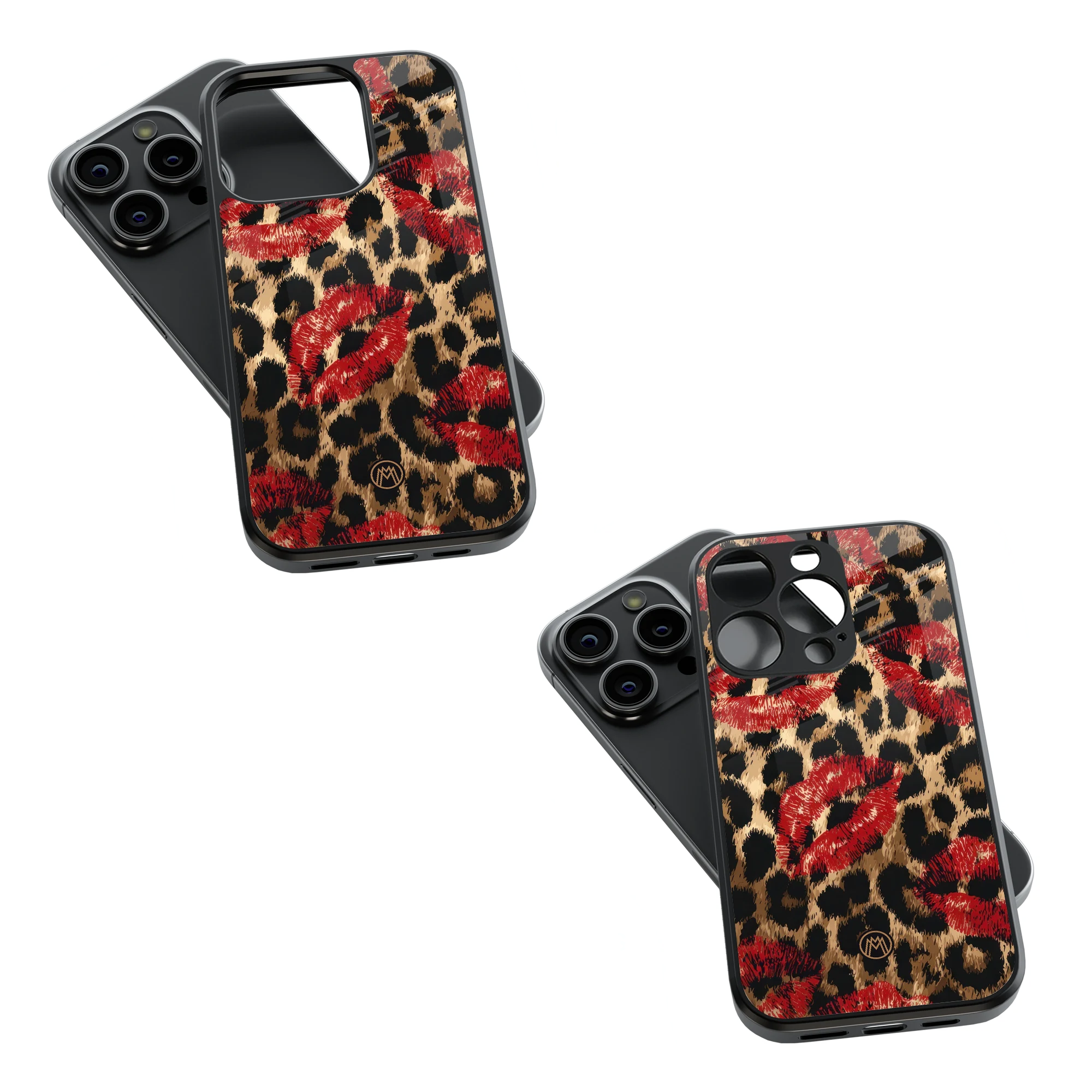 Trendy Glass Back Mobile Case for iPhone, Samsung, Redmi, OnePlus, Google Pixel, Motorola