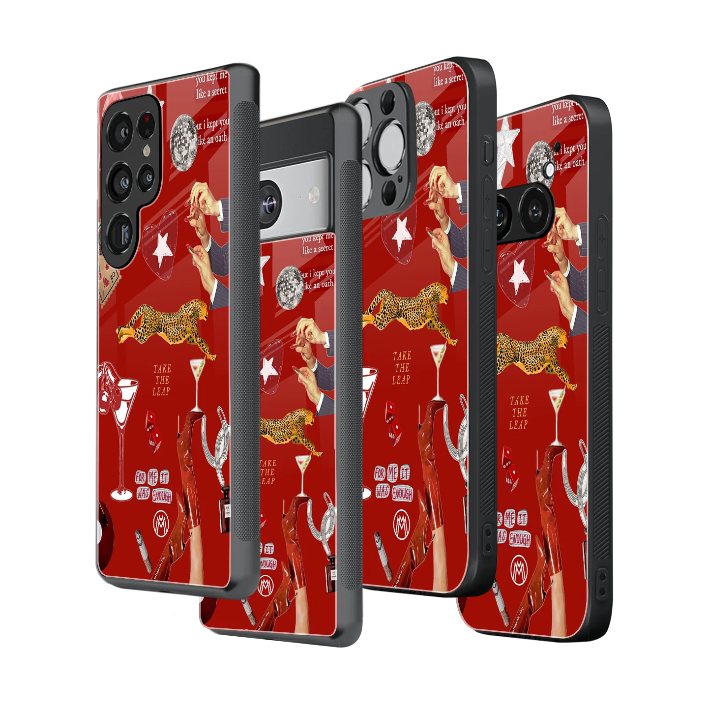 Stylish Glass Back Case for All Smartphones iPhone, Samsung, OnePlus, Pixel, Redmi, Oppo, Vivo, Motorola