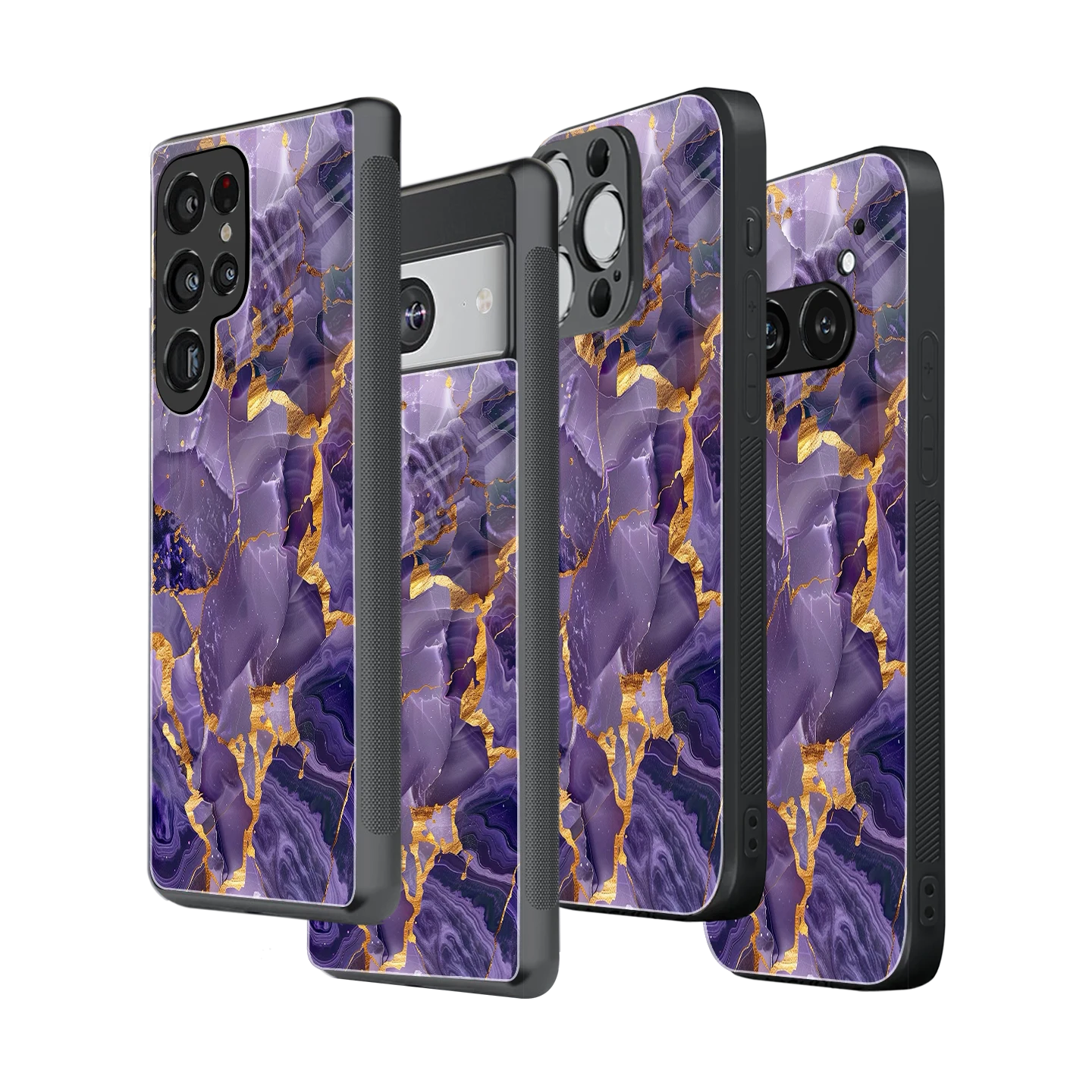 Stylish Glass Back Case for All Smartphones iPhone, Samsung, OnePlus, Pixel, Redmi, Oppo, Vivo, Motorola