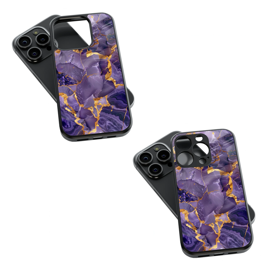 Trendy Glass Back Mobile Case for iPhone, Samsung, Redmi, OnePlus, Google Pixel, Motorola
