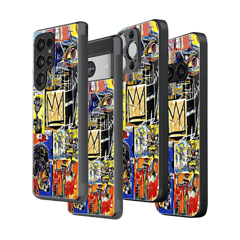 Stylish Glass Back Case for All Smartphones iPhone, Samsung, OnePlus, Pixel, Redmi, Oppo, Vivo, Motorola