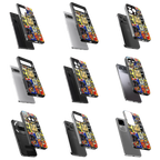 Durable Glass Back Mobile Case for iPhone, Samsung, OnePlus, Google Pixel, Redmi, Vivo, Oppo