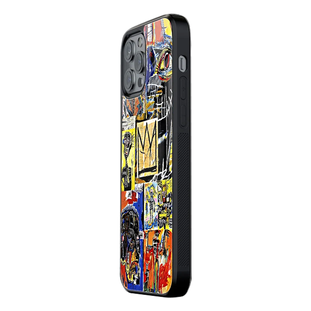Slim Glass Back Phone Case for Multiple Brands iPhone, Samsung, Redmi, OnePlus, Oppo, Vivo