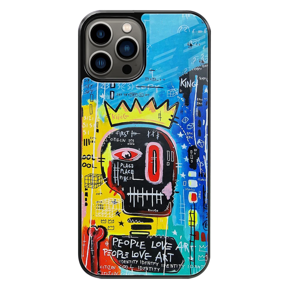 Premium Glass Back Mobile Phone Cover for iPhone, Samsung, OnePlus, Google Pixel, Redmi, Oppo, Vivo & Realme