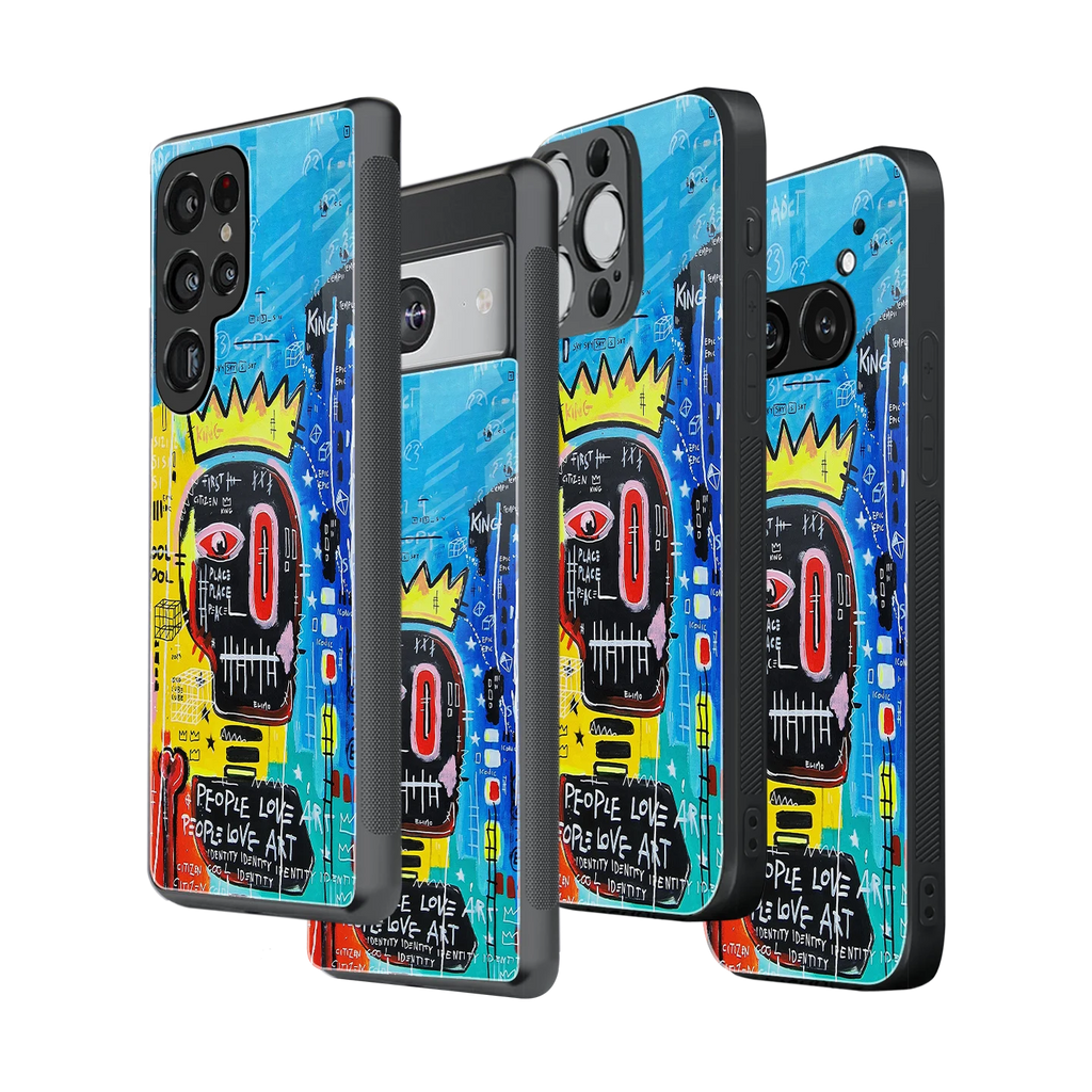 Stylish Glass Back Case for All Smartphones iPhone, Samsung, OnePlus, Pixel, Redmi, Oppo, Vivo, Motorola
