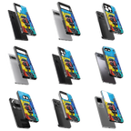 Durable Glass Back Mobile Case for iPhone, Samsung, OnePlus, Google Pixel, Redmi, Vivo, Oppo
