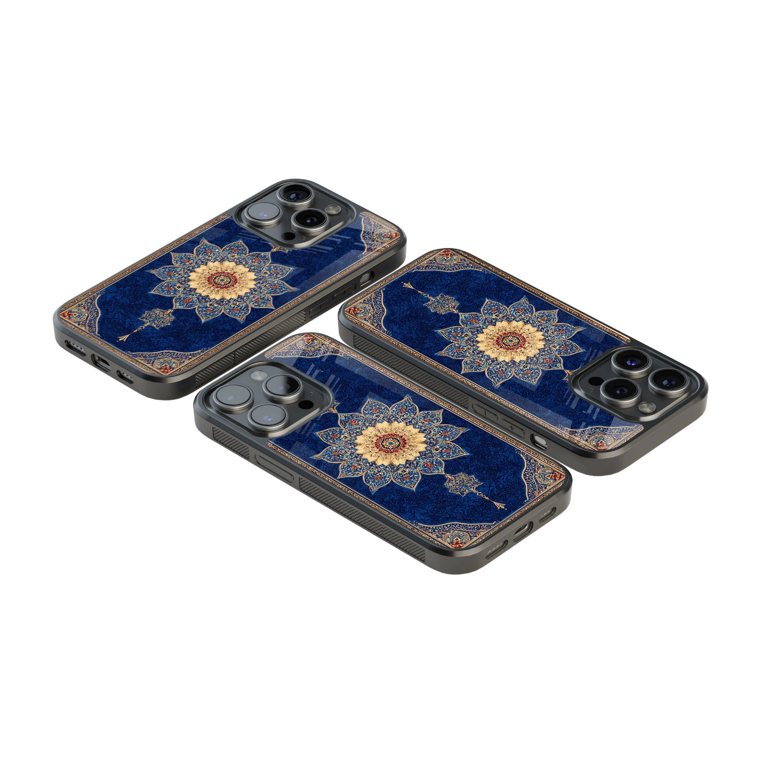 Luxury Glass Back Mobile Cover for iPhone, Samsung Galaxy, OnePlus, Pixel, Redmi & More