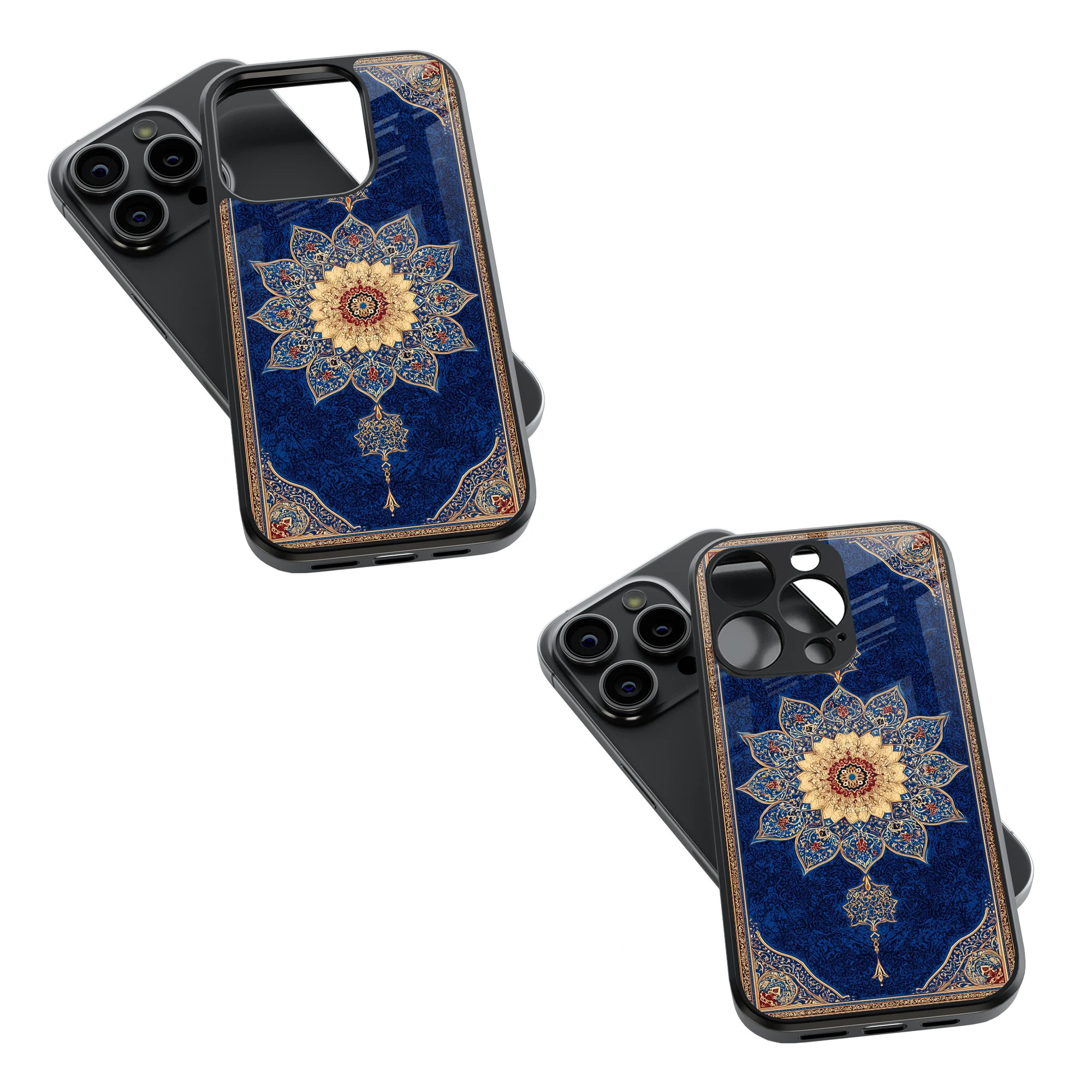 Trendy Glass Back Mobile Case for iPhone, Samsung, Redmi, OnePlus, Google Pixel, Motorola