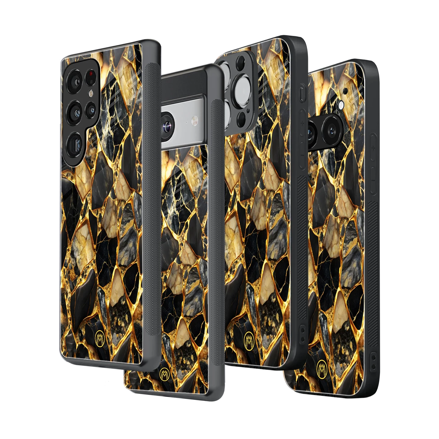Stylish Glass Back Case for All Smartphones iPhone, Samsung, OnePlus, Pixel, Redmi, Oppo, Vivo, Motorola