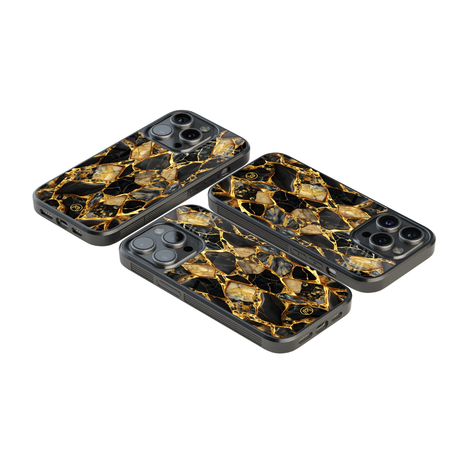 Luxury Glass Back Mobile Cover for iPhone, Samsung Galaxy, OnePlus, Pixel, Redmi & More