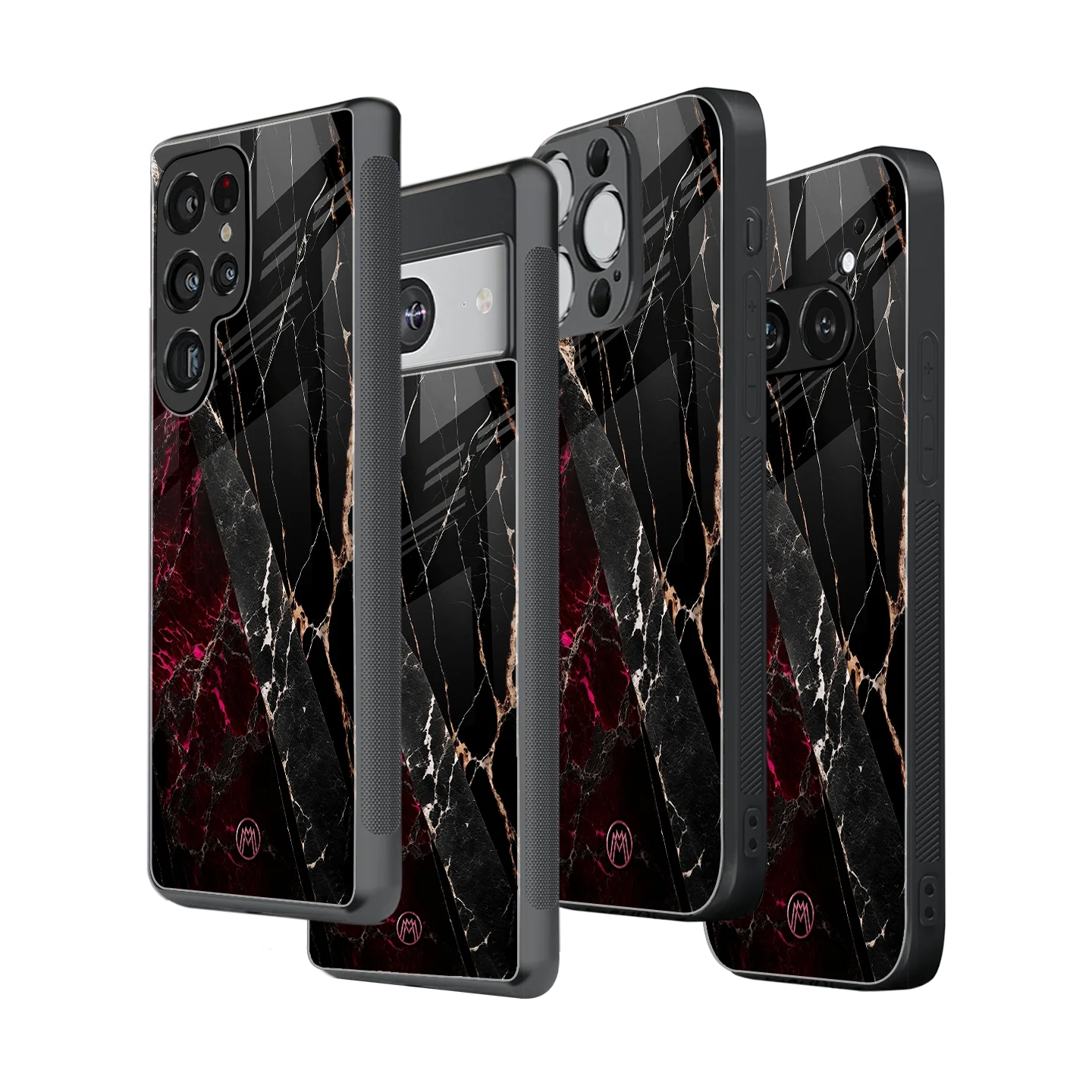 Stylish Glass Back Case for All Smartphones iPhone, Samsung, OnePlus, Pixel, Redmi, Oppo, Vivo, Motorola