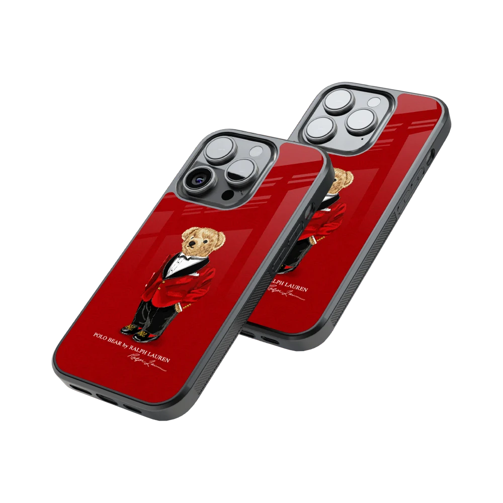 Protective Glass Back Phone Case Compatible with iPhone, Samsung, OnePlus, Pixel & More