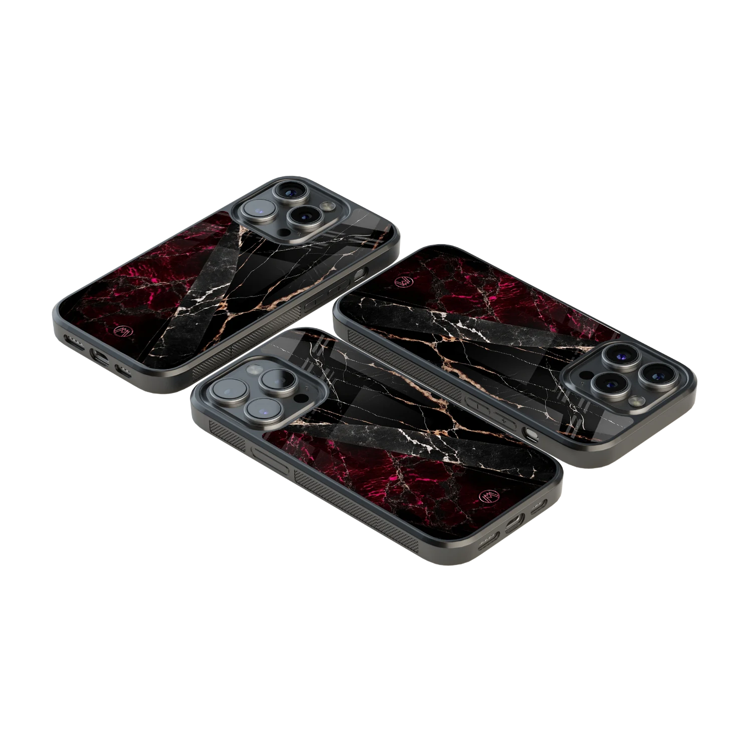Luxury Glass Back Mobile Cover for iPhone, Samsung Galaxy, OnePlus, Pixel, Redmi & More
