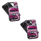 Trendy Glass Back Mobile Case for iPhone, Samsung, Redmi, OnePlus, Google Pixel, Motorola