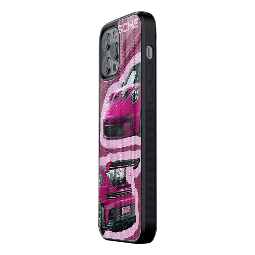Slim Glass Back Phone Case for Multiple Brands iPhone, Samsung, Redmi, OnePlus, Oppo, Vivo