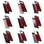 Durable Glass Back Mobile Case for iPhone, Samsung, OnePlus, Google Pixel, Redmi, Vivo, Oppo