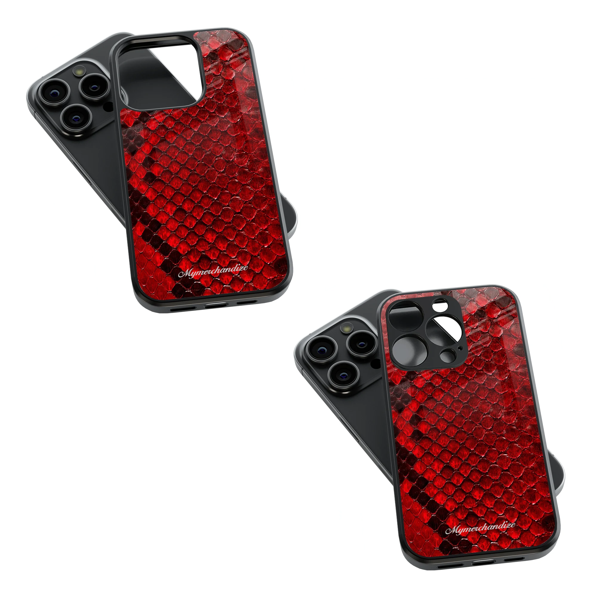 Trendy Glass Back Mobile Case for iPhone, Samsung, Redmi, OnePlus, Google Pixel, Motorola