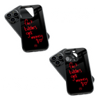 Trendy Glass Back Mobile Case for iPhone, Samsung, Redmi, OnePlus, Google Pixel, Motorola