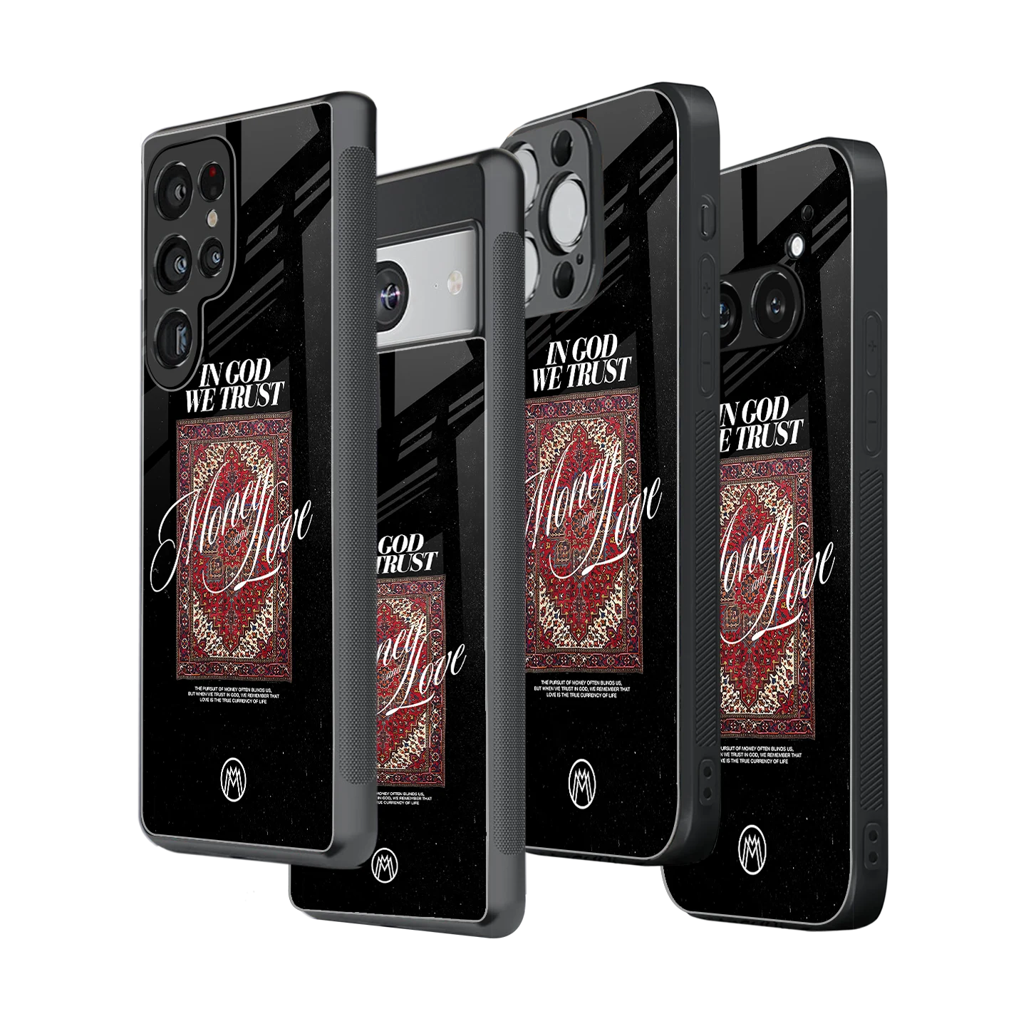 Stylish Glass Back Case for All Smartphones iPhone, Samsung, OnePlus, Pixel, Redmi, Oppo, Vivo, Motorola