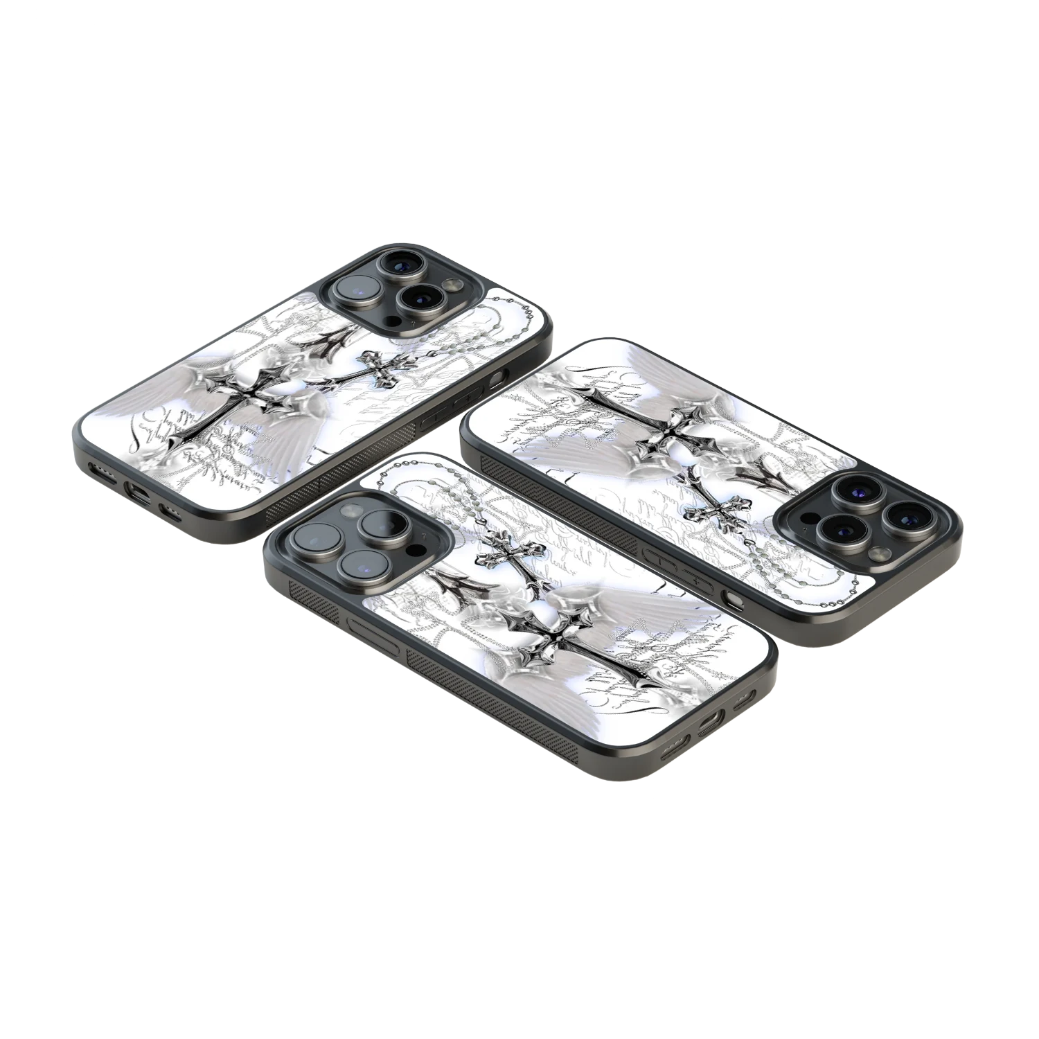 Luxury Glass Back Mobile Cover for iPhone, Samsung Galaxy, OnePlus, Pixel, Redmi & More